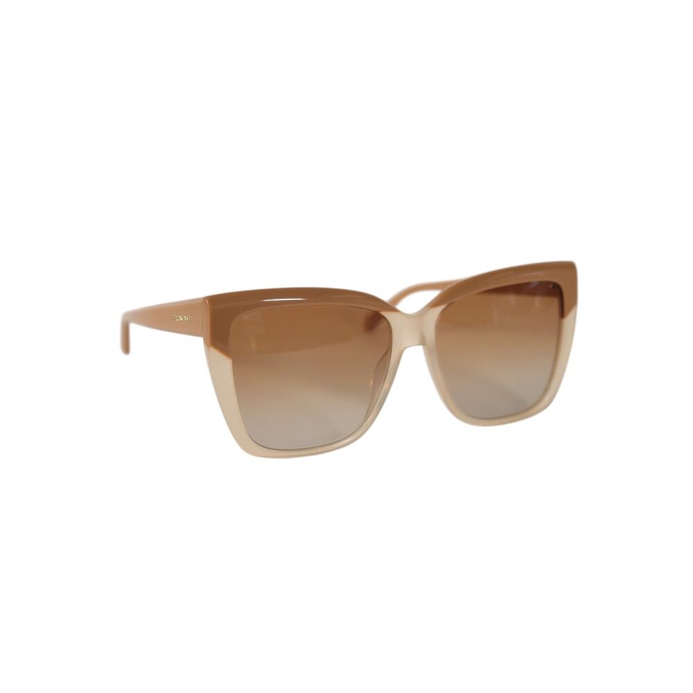 Salvatore Ferragamo Oversized Square Sunglasses - Caramel / Brown Gradient - NWT